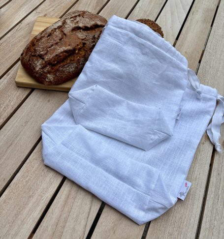 Leinenbrotsackerl in 2 Größen Leinenbrotsackerl